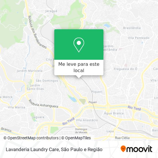 Lavanderia Laundry Care mapa