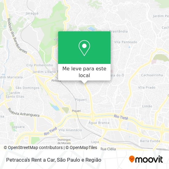 Petracca's Rent a Car mapa