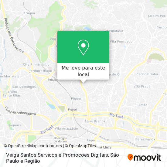 Veiga Santos Servicos e Promocoes Digitais mapa