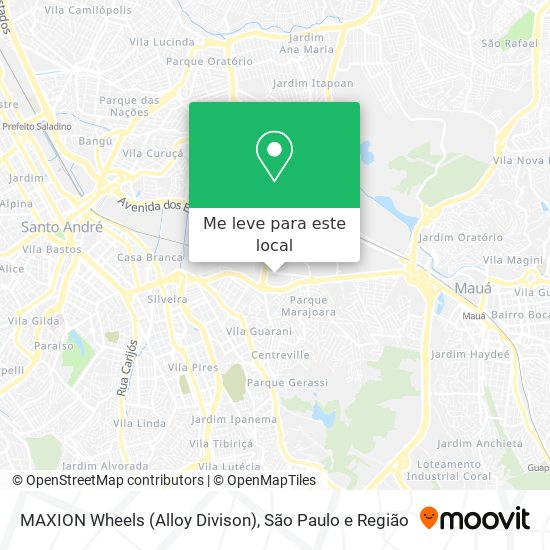 MAXION Wheels (Alloy Divison) mapa