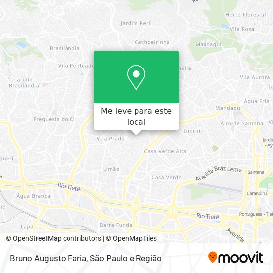 Bruno Augusto Faria mapa