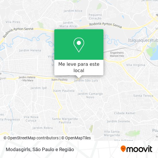 Modasgirls mapa