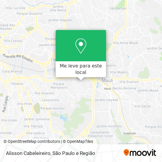 Alisson Cabeleireiro mapa