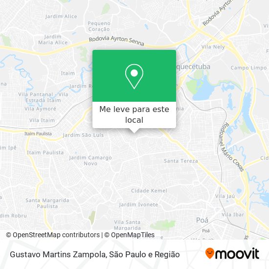 Gustavo Martins Zampola mapa