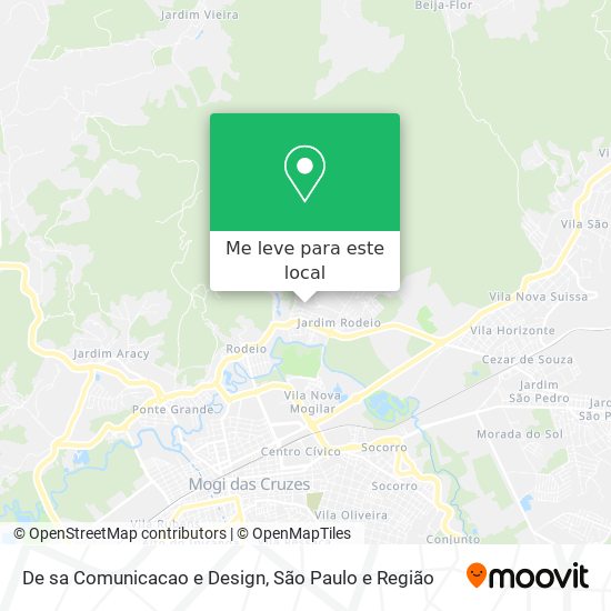 De sa Comunicacao e Design mapa