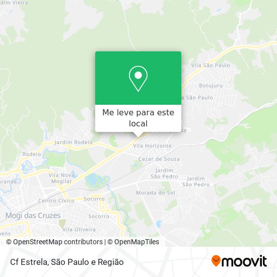 Cf Estrela mapa