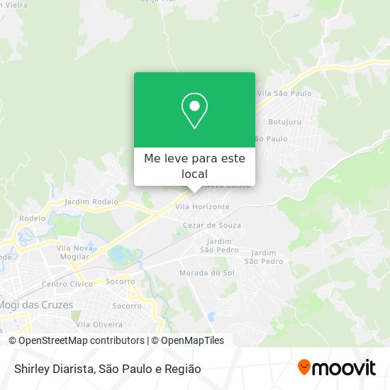 Shirley Diarista mapa