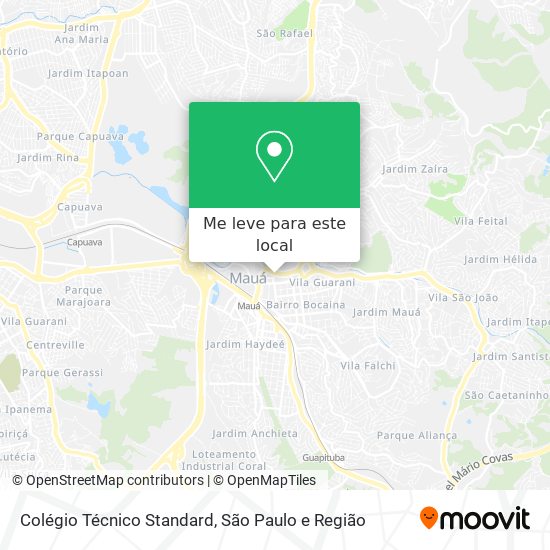 Colégio Técnico Standard mapa