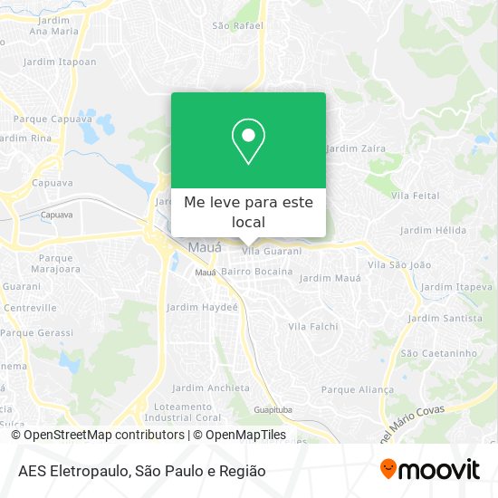 AES Eletropaulo mapa