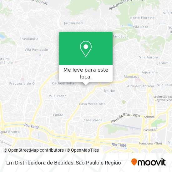Lm Distribuidora de Bebidas mapa