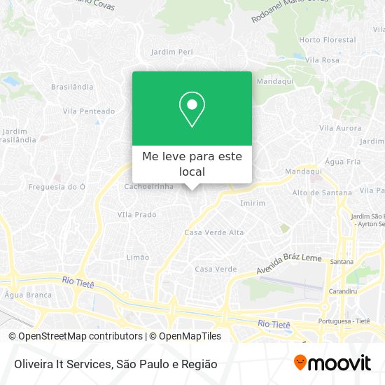 Oliveira It Services mapa