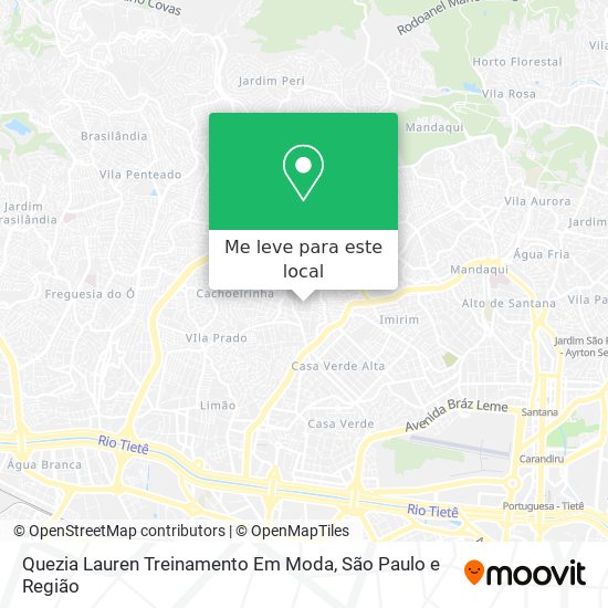 Quezia Lauren Treinamento Em Moda mapa