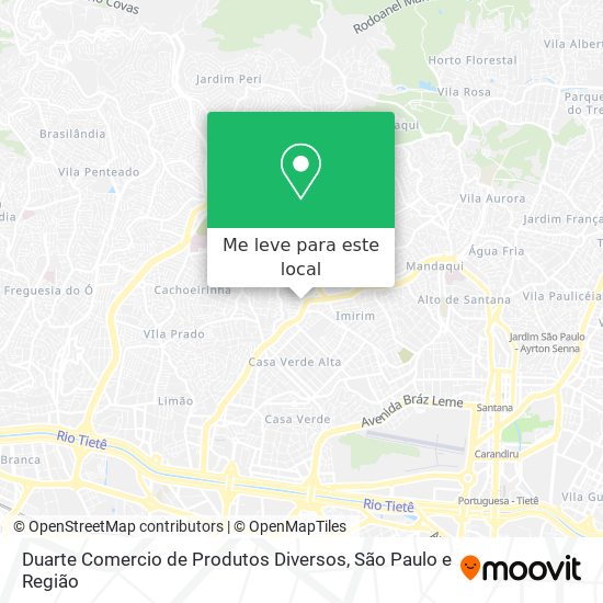 Duarte Comercio de Produtos Diversos mapa