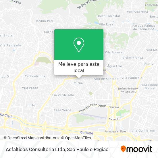 Asfalticos Consultoria Ltda mapa