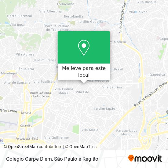 Colegio Carpe Diem mapa