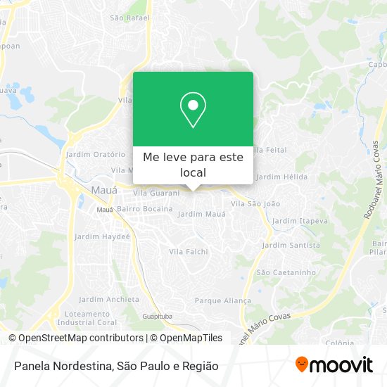 Panela Nordestina mapa