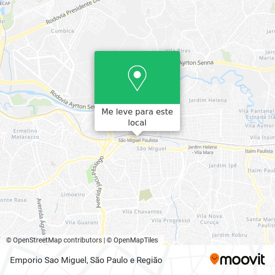 Emporio Sao Miguel mapa