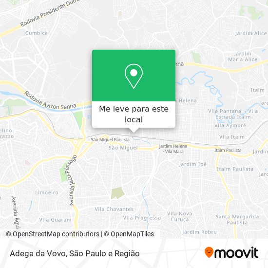 Adega da Vovo mapa