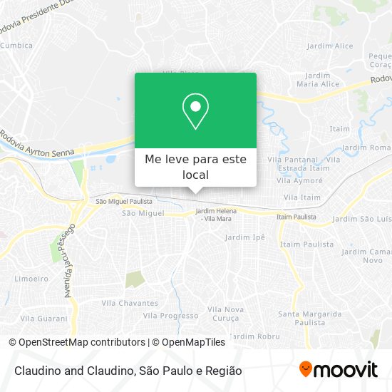 Claudino and Claudino mapa