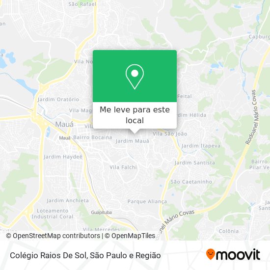 Colégio Raios De Sol mapa