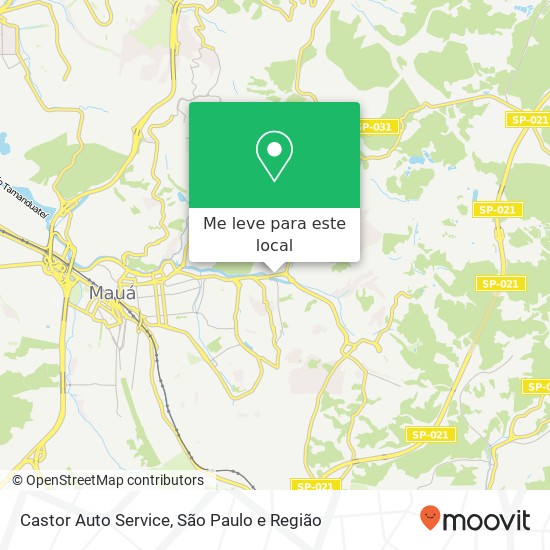 Castor Auto Service mapa