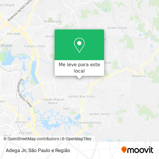 Adega Jn mapa