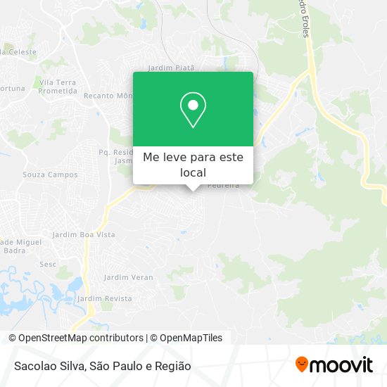 Sacolao Silva mapa