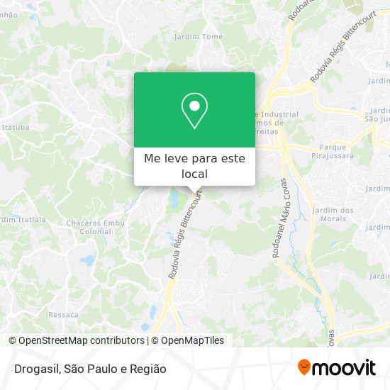 Drogasil mapa