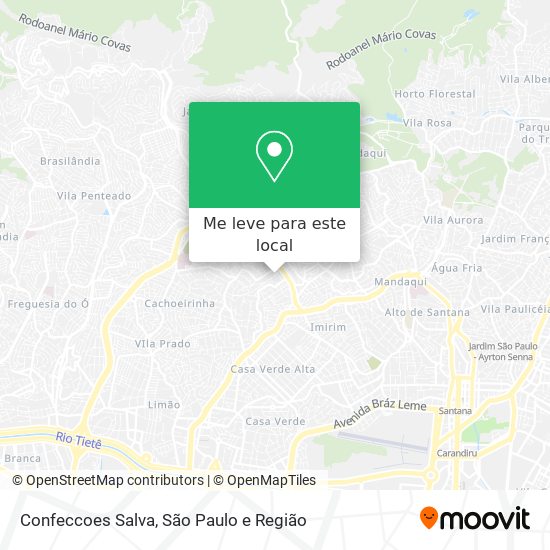 Confeccoes Salva mapa