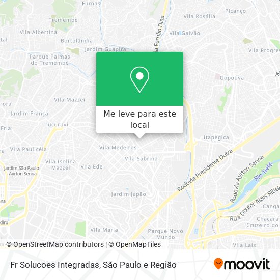 Fr Solucoes Integradas mapa