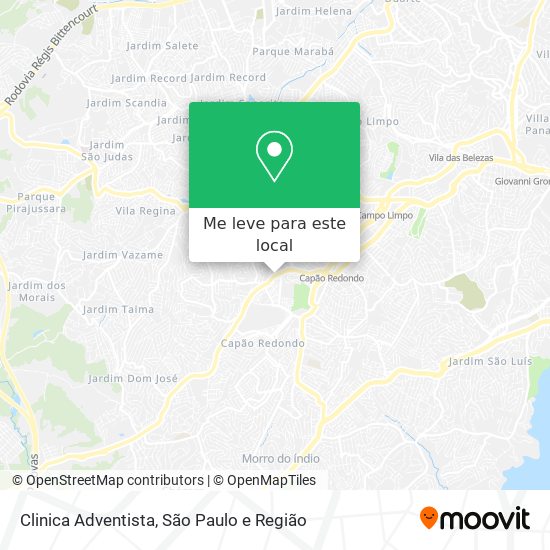 Clinica Adventista mapa