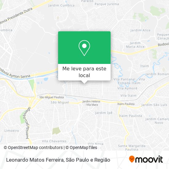 Leonardo Matos Ferreira mapa