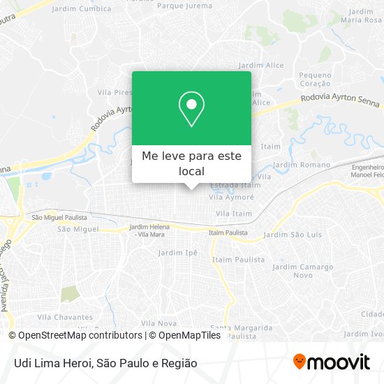 Udi Lima Heroi mapa