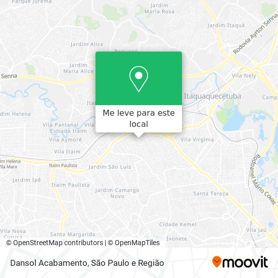 Dansol Acabamento mapa
