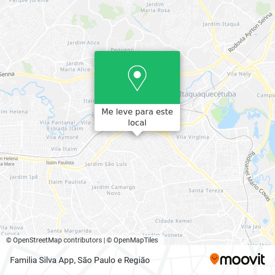 Familia Silva App mapa