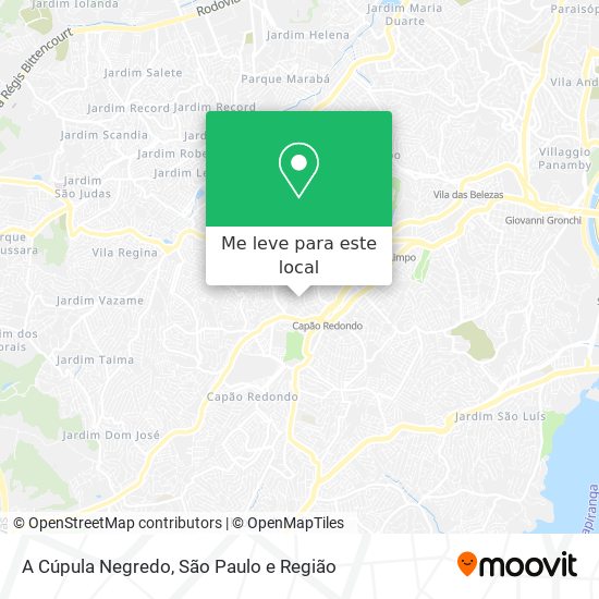 A Cúpula Negredo mapa