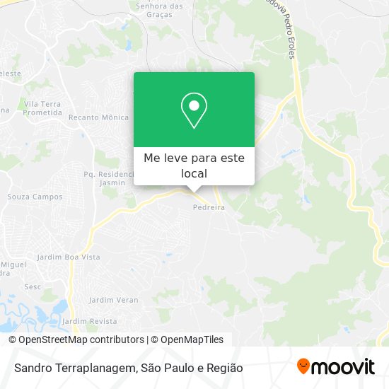 Sandro Terraplanagem mapa