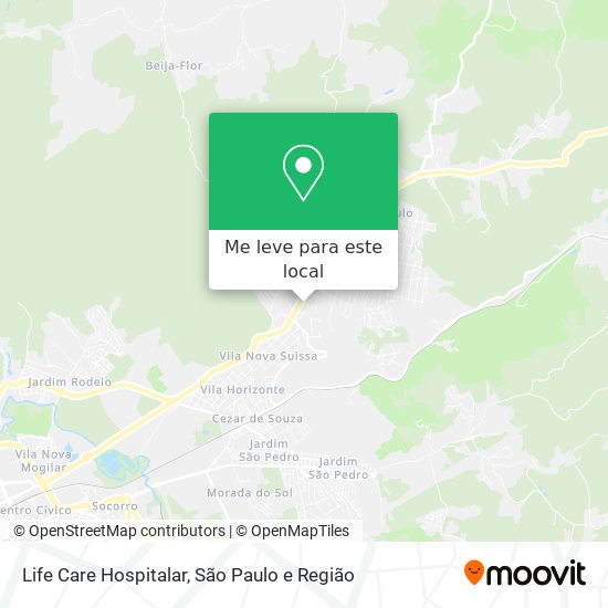 Life Care Hospitalar mapa