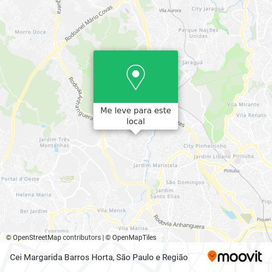 Cei Margarida Barros Horta mapa