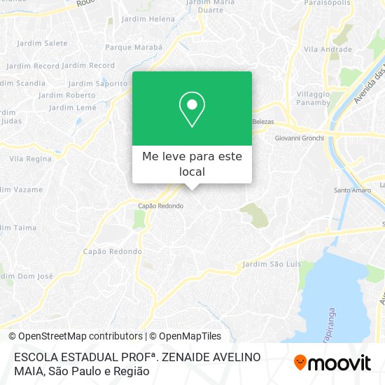 ESCOLA ESTADUAL PROFª. ZENAIDE AVELINO MAIA mapa