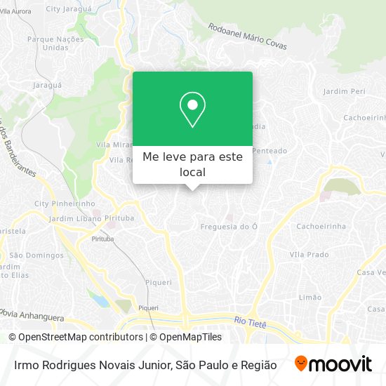 Irmo Rodrigues Novais Junior mapa