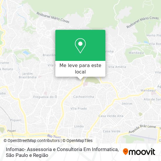 Infomac- Assessoria e Consultoria Em Informatica mapa