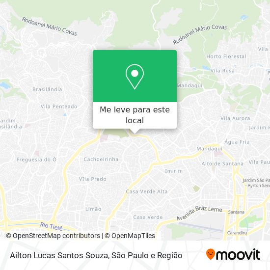 Ailton Lucas Santos Souza mapa