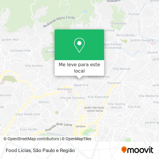 Food Licias mapa