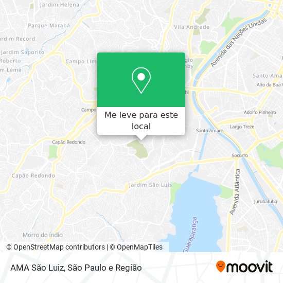 AMA São Luiz mapa