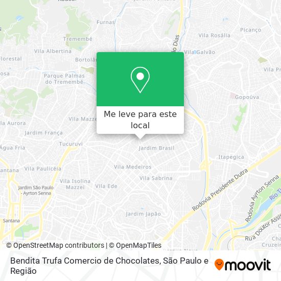 Bendita Trufa Comercio de Chocolates mapa