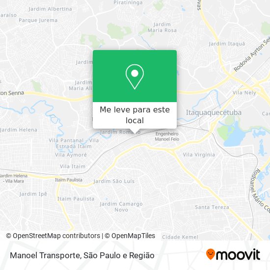 Manoel Transporte mapa