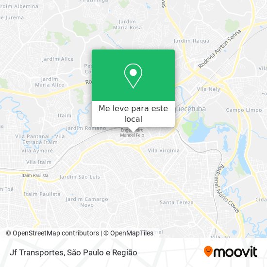Jf Transportes mapa