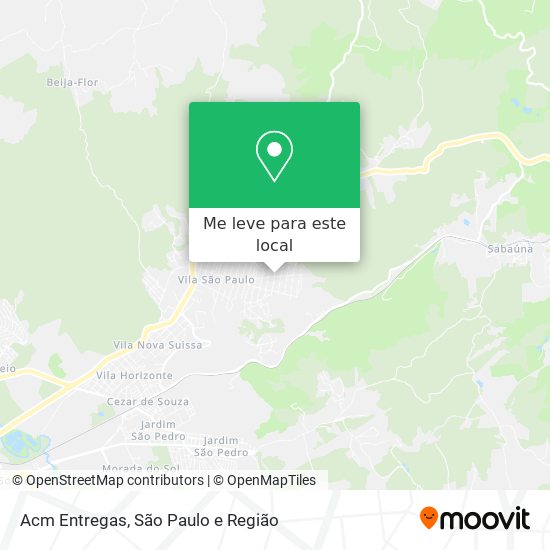 Acm Entregas mapa