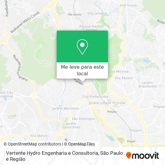 Vertente Hydro Engenharia e Consultoria mapa